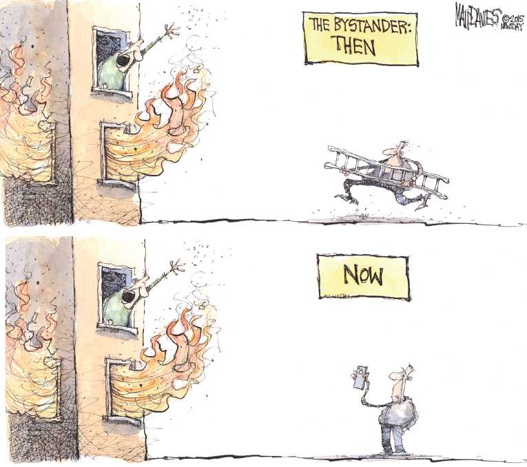 Political/Editorial Cartoon by Matt Davies, Journal News on In Other News