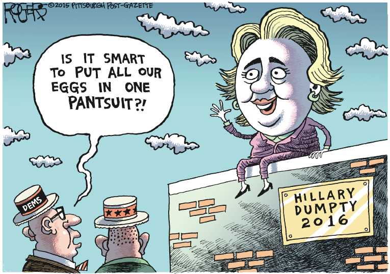 Political/Editorial Cartoon by Rob Rogers, The Pittsburgh Post-Gazette on More Hopefuls to Follow Cruz