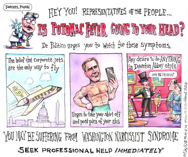 Political/Editorial Cartoon by Matt Wuerker, Politico on In Other News