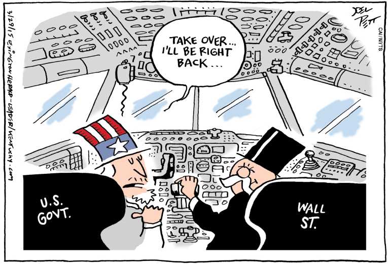 Political/Editorial Cartoon by Joel Pett, Lexington Herald-Leader, CWS/CartoonArts Intl. on In Other News