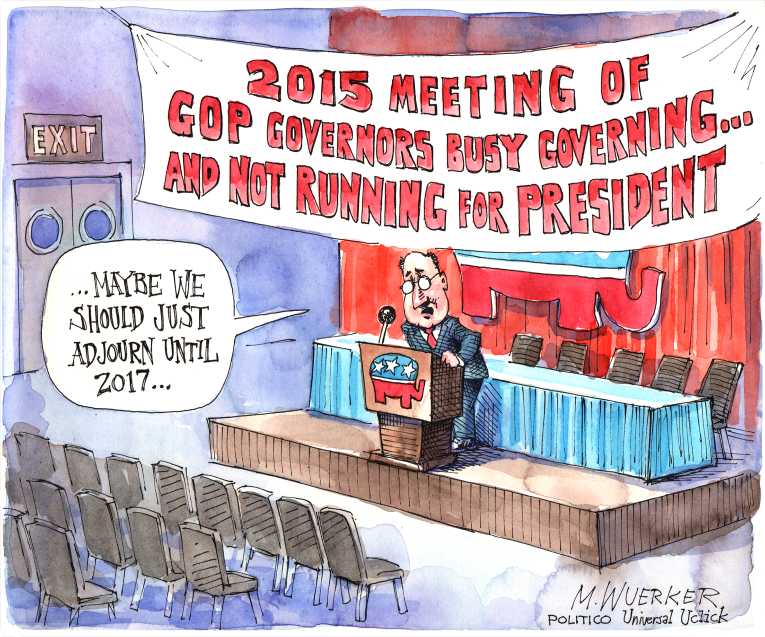 Political/Editorial Cartoon by Matt Wuerker, Politico on In Other News