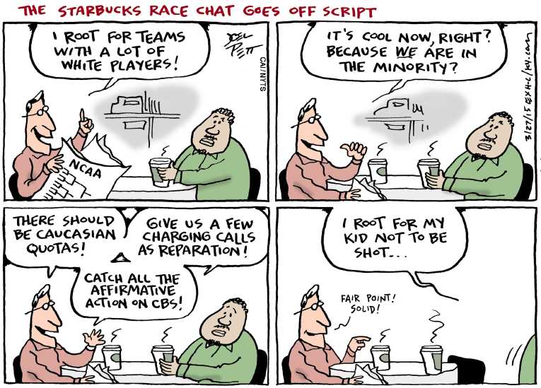 Political/Editorial Cartoon by Joel Pett, Lexington Herald-Leader, CWS/CartoonArts Intl. on In Other News