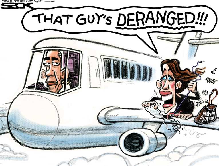 Political/Editorial Cartoon by Steve Sack, Minneapolis Star Tribune on GOP Sharpens Message