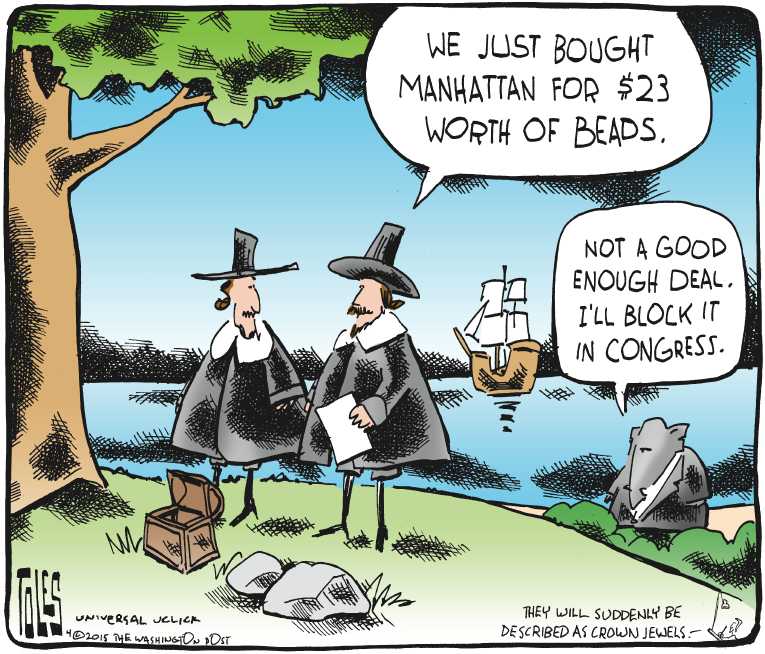 Political/Editorial Cartoon by Tom Toles, Washington Post on In Other News