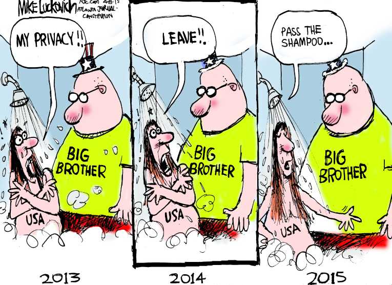 Political/Editorial Cartoon by Mike Luckovich, Atlanta Journal-Constitution on In Other News