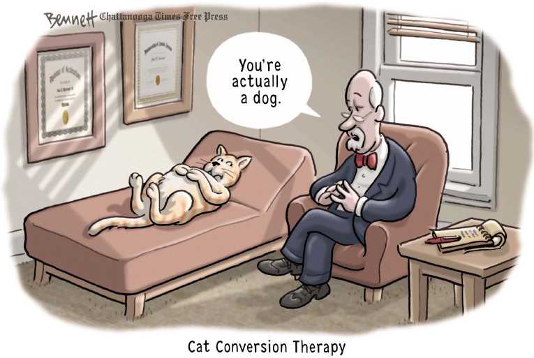 Political/Editorial Cartoon by Clay Bennett, Chattanooga Times Free Press on In Other News