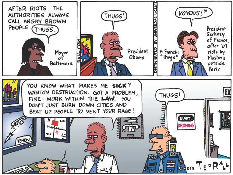 Political/Editorial Cartoon by Ted Rall on In Other News