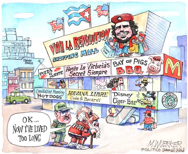 Political/Editorial Cartoon by Matt Wuerker, Politico on In Other News