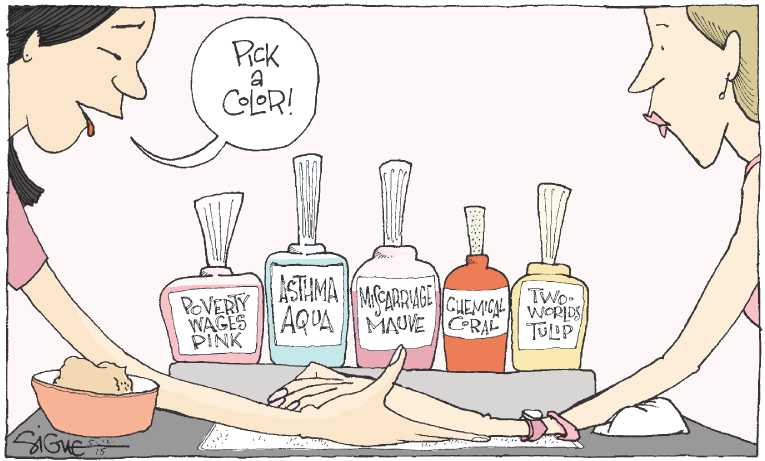 Political/Editorial Cartoon by Signe Wilkinson, Philadelphia Daily News on In Other News