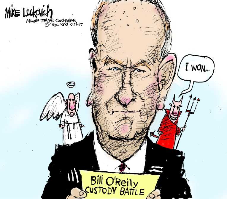 Political/Editorial Cartoon by Mike Luckovich, Atlanta Journal-Constitution on In Other News