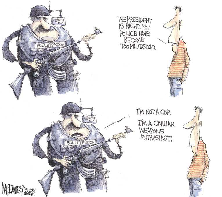 Political/Editorial Cartoon by Matt Davies, Journal News on In Other News