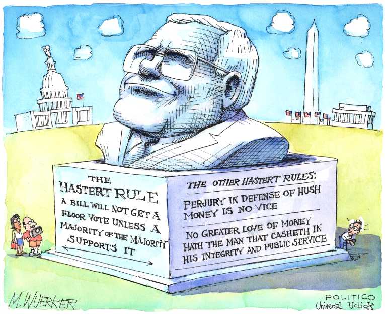 Political/Editorial Cartoon by Matt Wuerker, Politico on In Other News