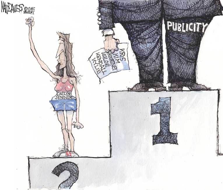 Political/Editorial Cartoon by Matt Davies, Journal News on In Other News