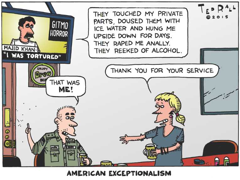 Political/Editorial Cartoon by Ted Rall on In Other News