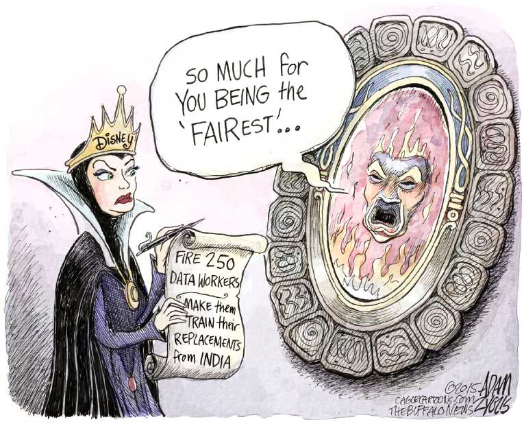 Political/Editorial Cartoon by Adam Zyglis, The Buffalo News on In Other News