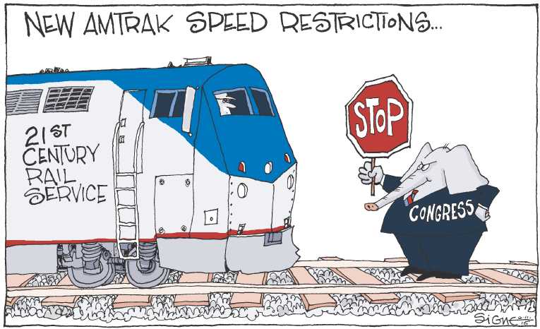 Political/Editorial Cartoon by Signe Wilkinson, Philadelphia Daily News on GOP Uniting