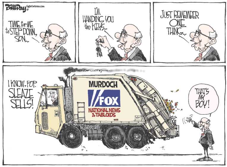 Political/Editorial Cartoon by Bill Day, Cagle Cartoons on GOP Uniting