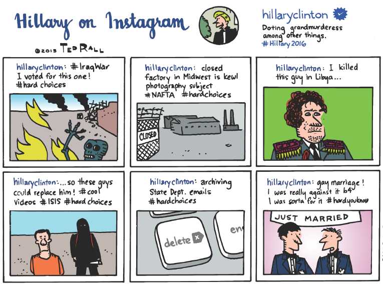 Political/Editorial Cartoon by Ted Rall on In Other News