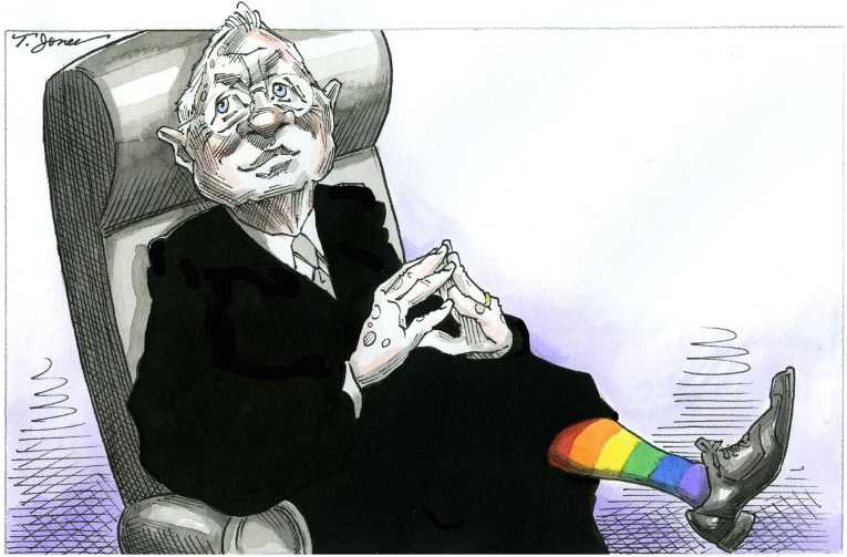 Political/Editorial Cartoon by Taylor Jones, Tribune Media Services on Big Week For Supreme Court