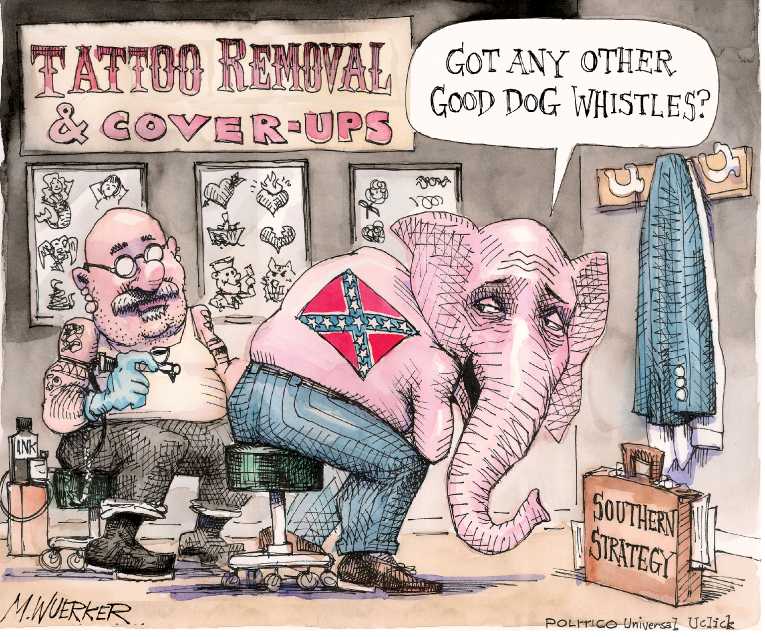 Political/Editorial Cartoon by Matt Wuerker, Politico on GOP Celebrates Victories