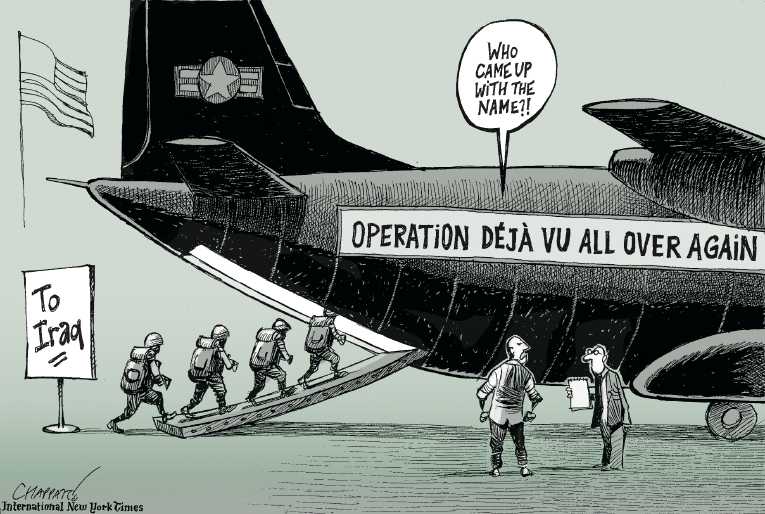 Political/Editorial Cartoon by Patrick Chappatte, International Herald Tribune on In Other News
