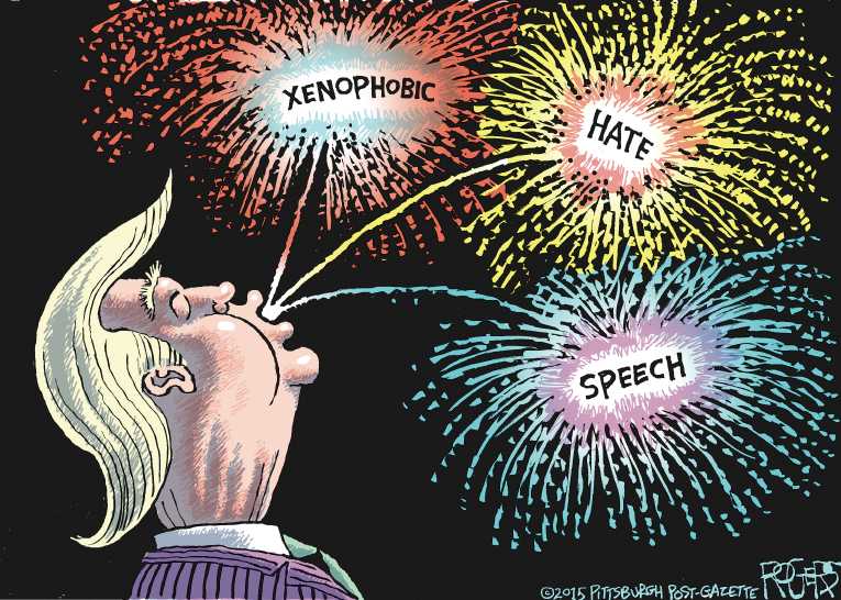 Political/Editorial Cartoon by Rob Rogers, The Pittsburgh Post-Gazette on Christie Enters Race