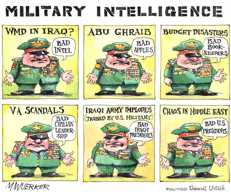Political/Editorial Cartoon by Matt Wuerker, Politico on In Other News