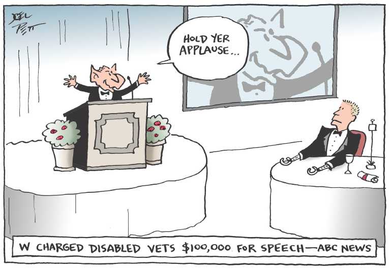 Political/Editorial Cartoon by Joel Pett, Lexington Herald-Leader, CWS/CartoonArts Intl. on In Other News