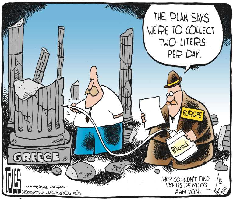 Political/Editorial Cartoon by Tom Toles, Washington Post on In Other News