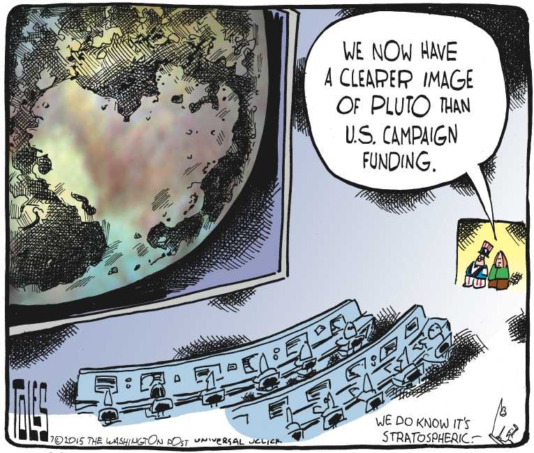 Political/Editorial Cartoon by Tom Toles, Washington Post on In Other News