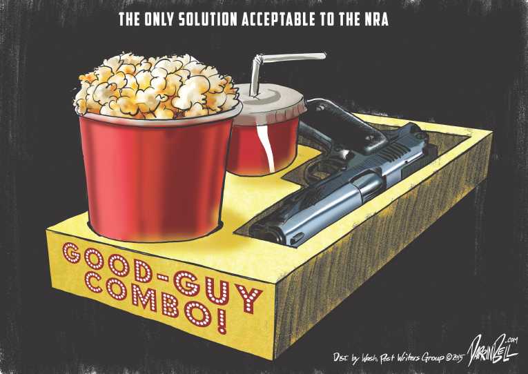Political/Editorial Cartoon by Darrin Bell, Washington Post Writers Group on More Killed on Homefront