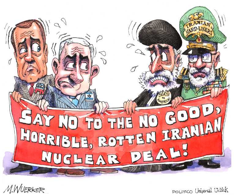 Political/Editorial Cartoon by Matt Wuerker, Politico on In Other News