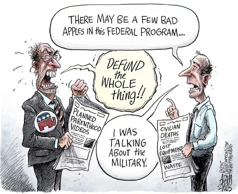 Political/Editorial Cartoon by Adam Zyglis, The Buffalo News on In Other News