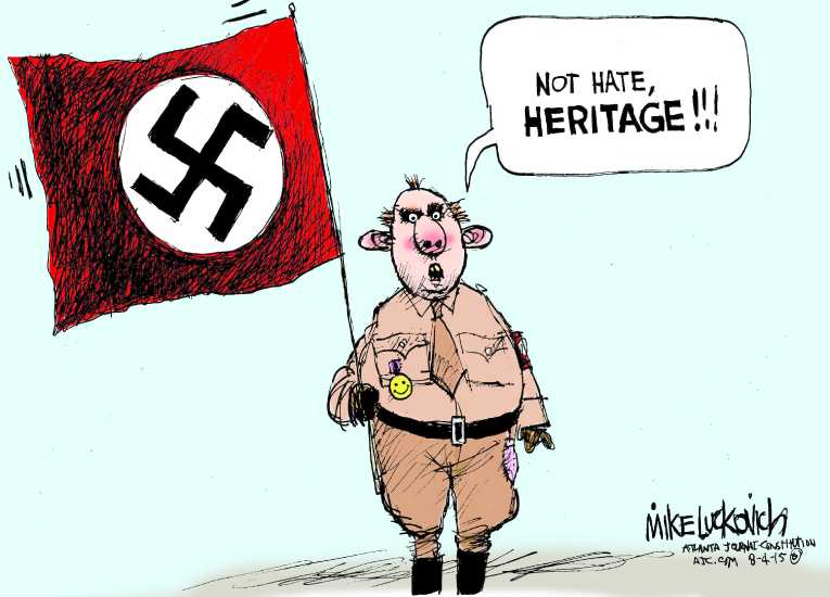 Political/Editorial Cartoon by Mike Luckovich, Atlanta Journal-Constitution on In Other News