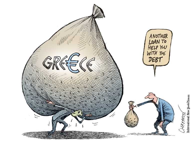 Political/Editorial Cartoon by Patrick Chappatte, International Herald Tribune on In Other News