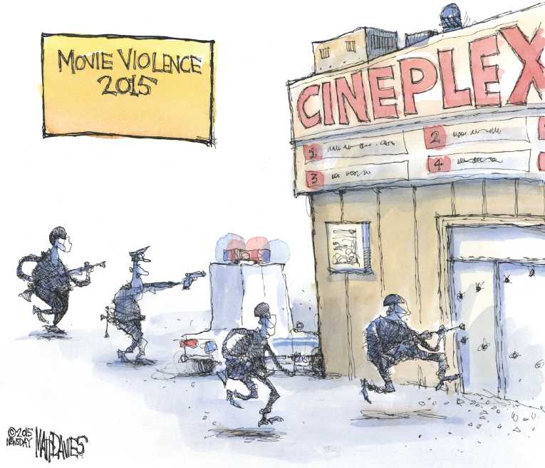 Political/Editorial Cartoon by Matt Davies, Journal News on In Other News