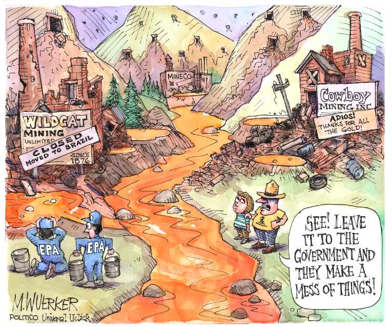 Political/Editorial Cartoon by Matt Wuerker, Politico on In Other News
