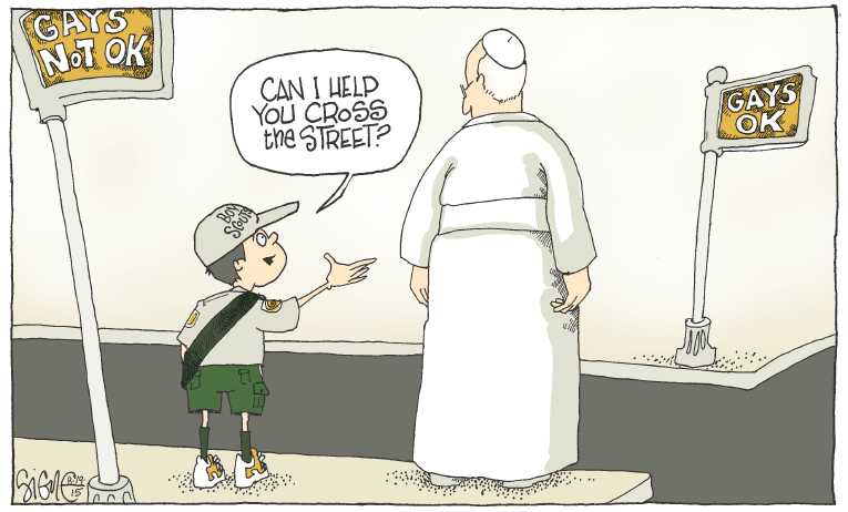Political/Editorial Cartoon by Signe Wilkinson, Philadelphia Daily News on In Other News