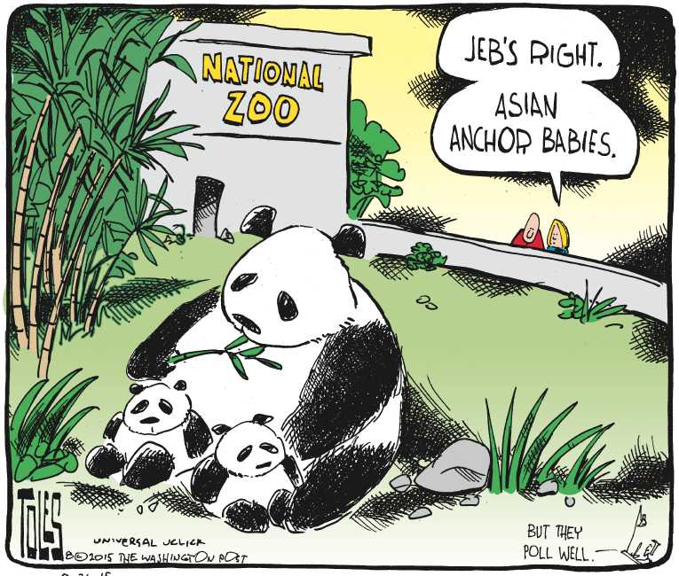 Political/Editorial Cartoon by Tom Toles, Washington Post on In Other News