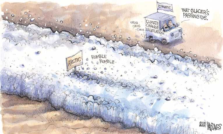 Political/Editorial Cartoon by Matt Davies, Journal News on In Other News