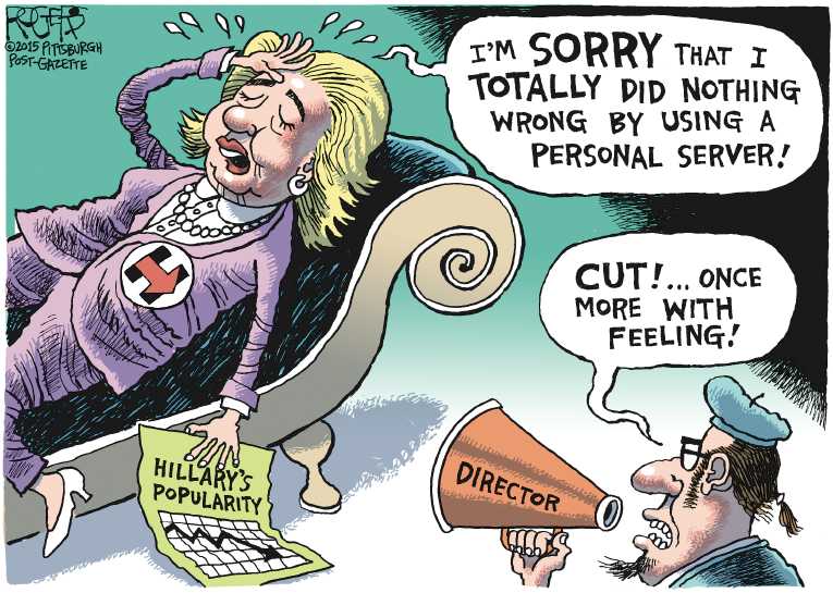 Political/Editorial Cartoon by Rob Rogers, The Pittsburgh Post-Gazette on Sanders Surging