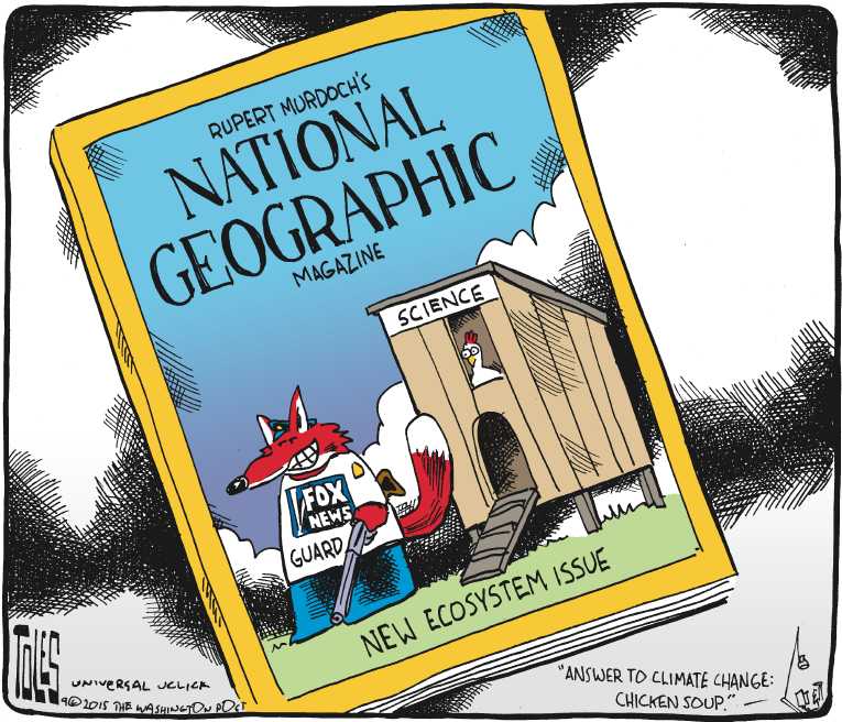 Political/Editorial Cartoon by Tom Toles, Washington Post on Republicans Moves Further Right