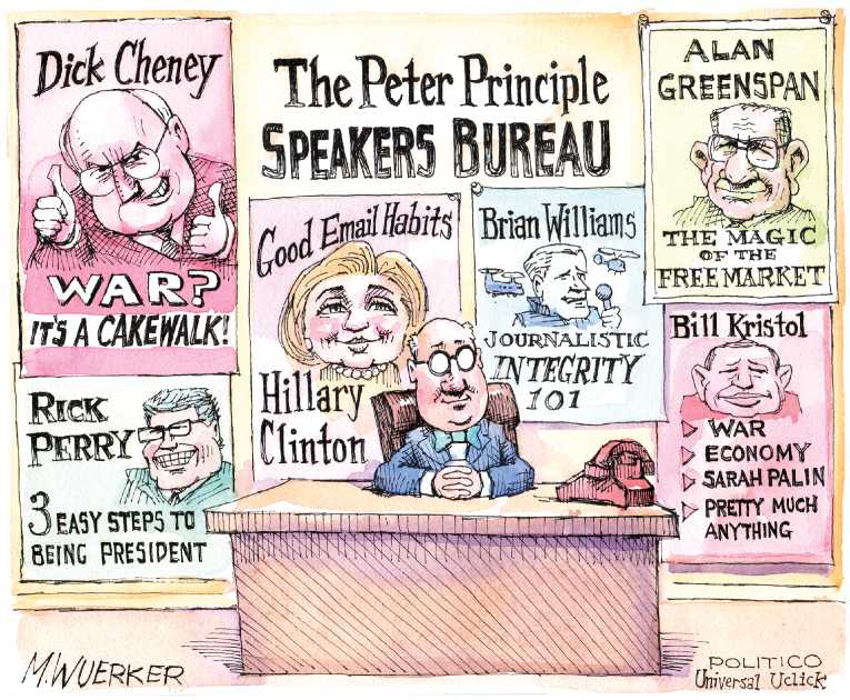 Political/Editorial Cartoon by Matt Wuerker, Politico on In Other News