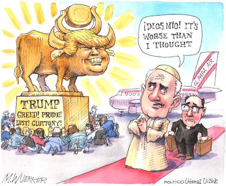 Political/Editorial Cartoon by Matt Wuerker, Politico on Fiorina Climbs