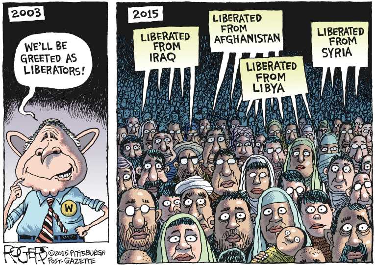 Political/Editorial Cartoon by Rob Rogers, The Pittsburgh Post-Gazette on In Other News