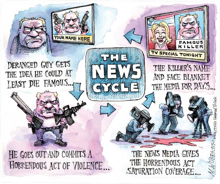 Political/Editorial Cartoon by Matt Wuerker, Politico on In Other News