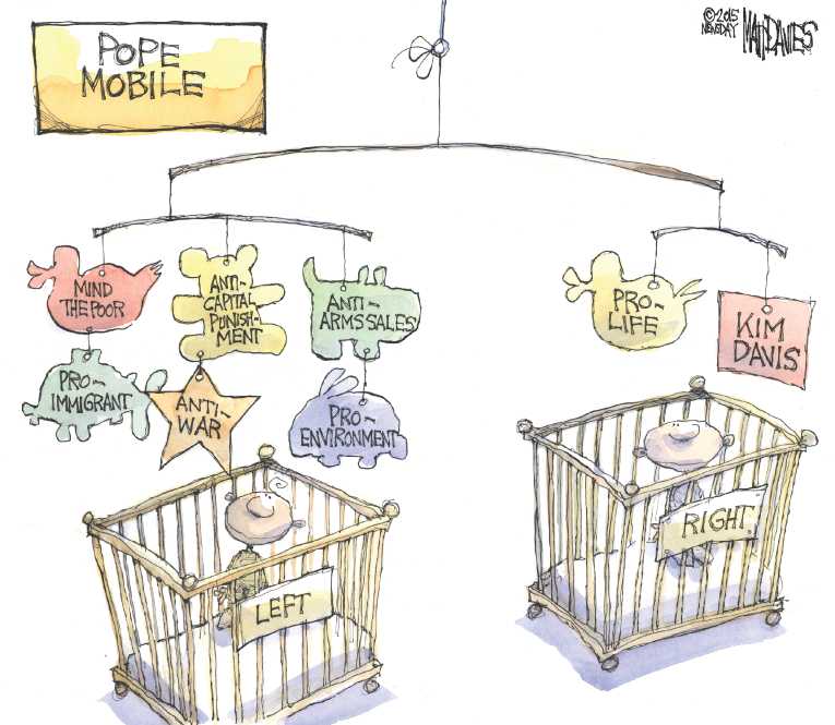 Political/Editorial Cartoon by Matt Davies, Journal News on In Other News