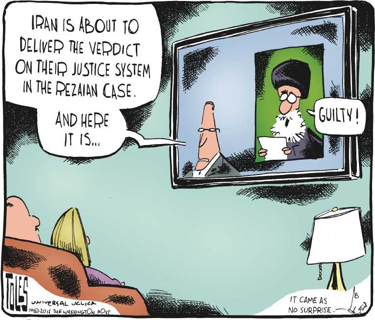 Political/Editorial Cartoon by Tom Toles, Washington Post on In Other News
