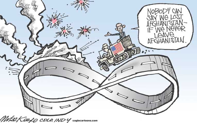 Political/Editorial Cartoon by Mike Keefe, Denver Post on Speaker Search Continues