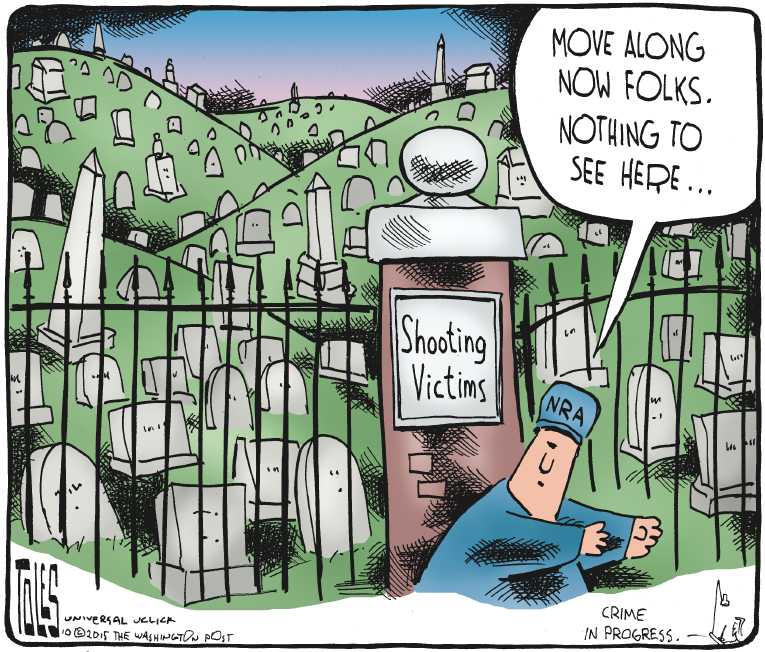 Political/Editorial Cartoon by Tom Toles, Washington Post on In Other News